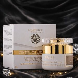 LaRouge Pierre Microdermabrasion Deep Peeling Gel Crystal Collection 24K Gold